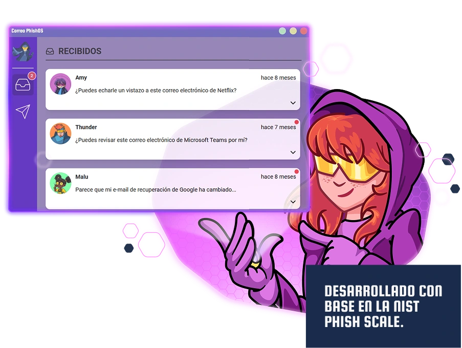 PhishOS Gamified Phishing Simulator ()